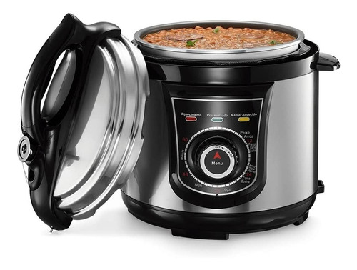Panela De Pressão Elétrica Elgin 4 Litros 840w Ppr100 127v