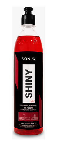 Pneu Pretinho Shiny Vonixx Brilho Molhado 500ml Até 60 Dias