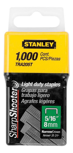 Grampo Grampeador Stanley 205 Para Tr45 5/16 Mil  Tra205t