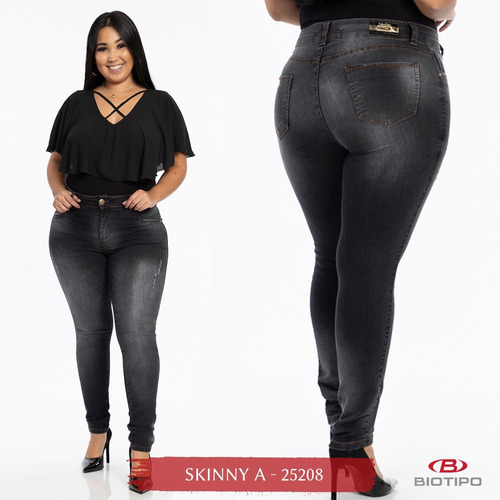 Calça Feminina Plus Size Biotipo Jeans