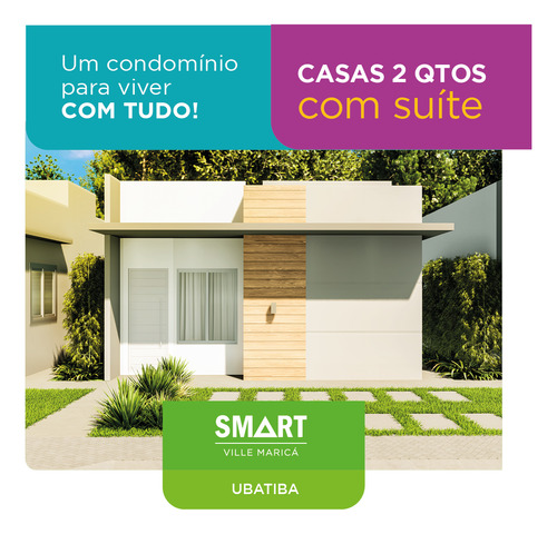 Casa 2 Quartos Com 1 Suíte 1 Banheiro Social E Vaga De Garag