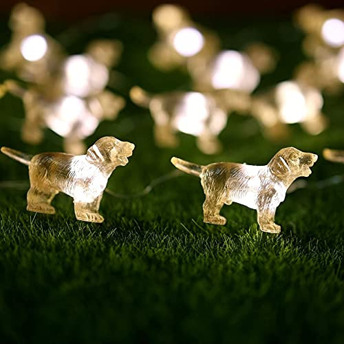 Labrador Retriever Gifts Cute Fairy String Lights 8.5ft 20 L