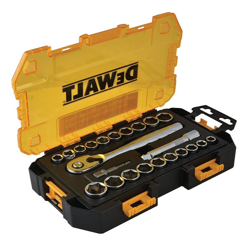 Dewalt Copas Hexagonales Con Rache Dwmt73813 De 23 Piezas