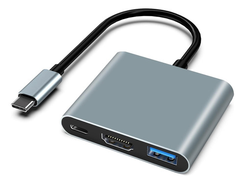 Usb 3.1 Tipo C A Usb-c /4k Hdtv Usb 3.0 Adaptador Cable Hdmi