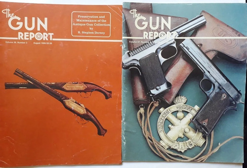 The Gun Report 1990 1991 Arma Escopeta Revolver Cartucho C/u