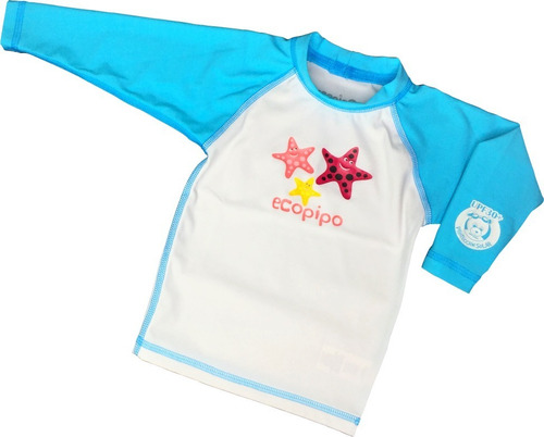 == Playera Natacion Ecopipo Estrellas ==