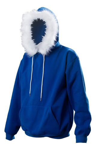Emisorn Chaqueta Azul Jersey Sudadera Con Capucha Abrigo Cre