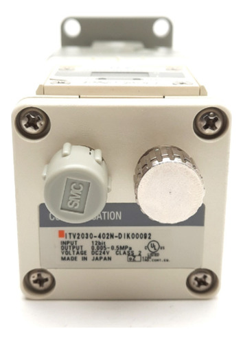 Smc Itv2030-402n-dik00092 Electro-pneumatic Regulator 0. Ssb