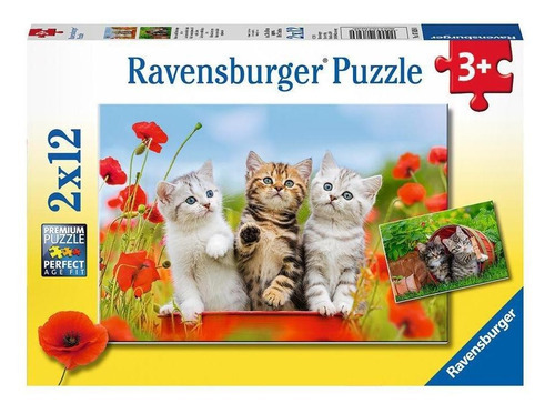 Puzzle Aventuras De Gatos - 2x12 Ravensburger