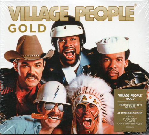Village People Gold 3cd Nuevo Donna Summer Abba Chic Ciudad