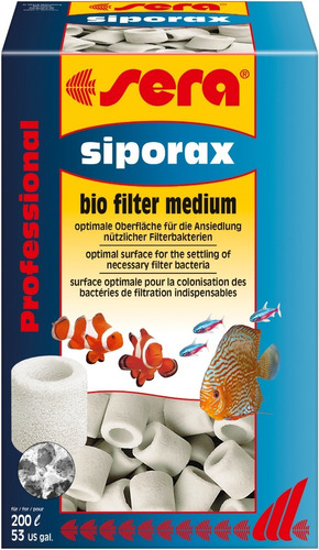 Siporax 15mm 1 Litro Soporte Filtro Biológico Acuario Peces