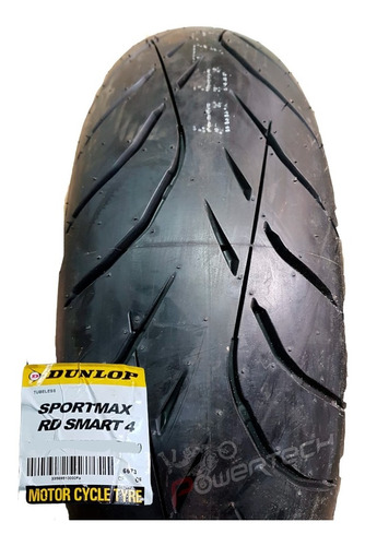 Cubierta Dunlop Road Smart 4 Trasera 190 / 50 - 17 Pista