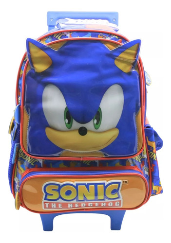 Mochila Sonic 16 Pulgadas C/carro Cresko So325