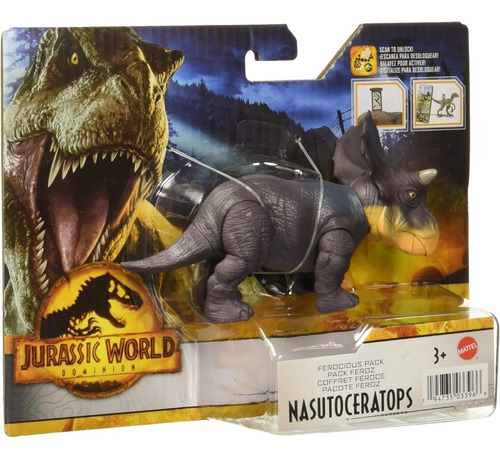 Jurassic World Dominion Nasutoceratops Rugido Feroz