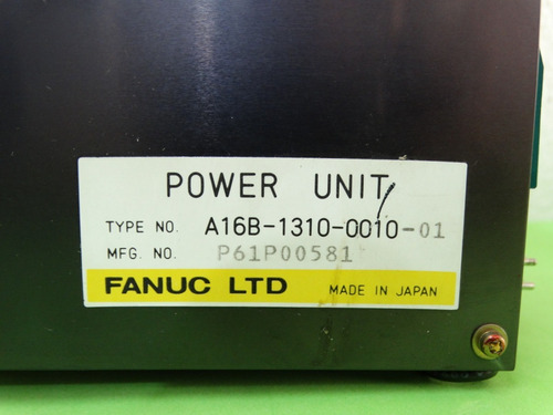 Fanuc Fuente De Poder A16b-1310-0010 (Usado)