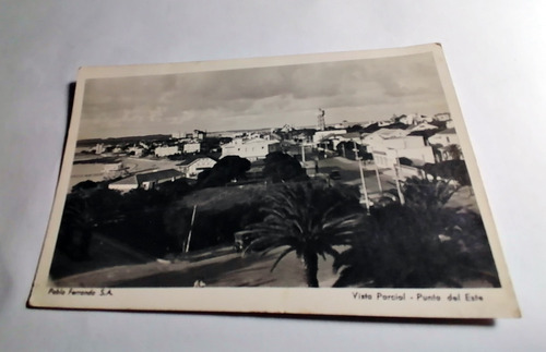 Postal Antigua Punta Del Este 1941 Original Pablo Ferrando