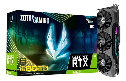 Placa de video Nvidia Zotac Gaming GeForce RTX 30 Series RTX 3080 Ti OC Edition 12GB