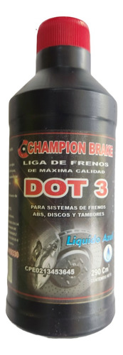 Liga De Frenos Champion Brake Dot3 290cm