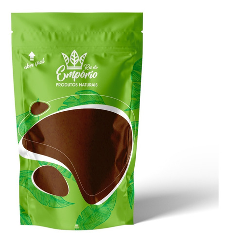 Imagem 1 de 5 de Cacau Em Pó Alcalino 500g Rei Do Empório 100% Natural