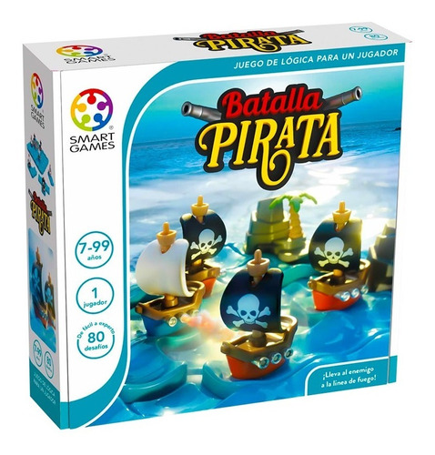Batalla Pirata Juego De Lógica Individual Smart Games