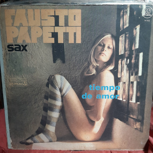 Vinilo Fausto Papetti Sax Tiempo De Amor O2