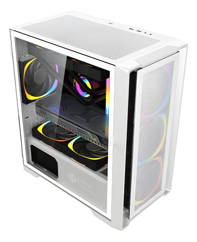 Gabinete Gamer Shot Gaming Sup-8505 Cristal Templado Circuit