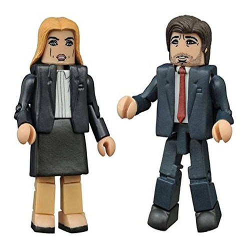 The X-files: Moderno Mulder & Scully Minimates De La