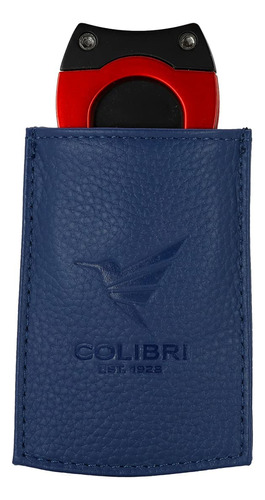 Colibri Funda De Cuero Para Encendedor O Cortador (azul-gran