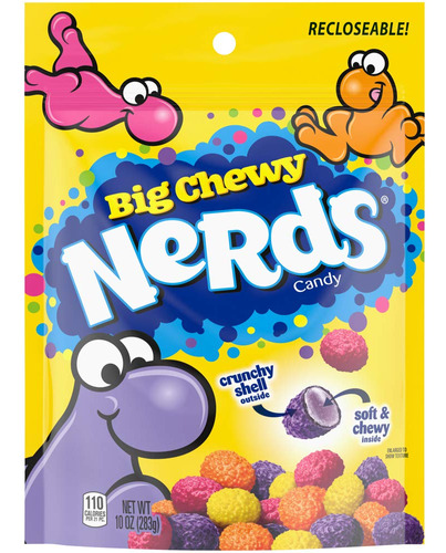 Nerds Big Chewy Candy, 10 Onzas