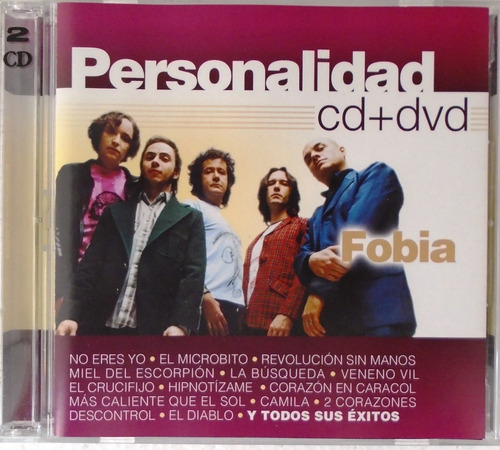 Fobia - Personalidad Cd & Dvd