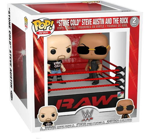 Funko Pop! Moment Wwe - Stone Cold Vs The Rock 2 Pack