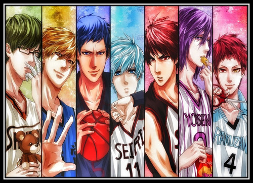 Cuadro Digital De Anime  Kuroko No Basket V5