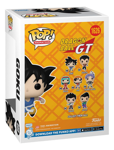 Funko Pop Animation Dragon Ball Gt Goku Pop 1626