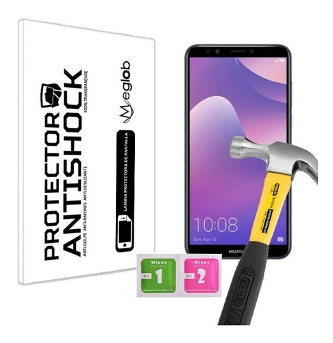 Protector De Pantalla Antishock Huawei Y7 Prime 2018