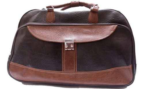 Imagem 3 de 6 de Bolsa De Viagem Com Rodinhas Puxador Mala Sacola Alça Mão