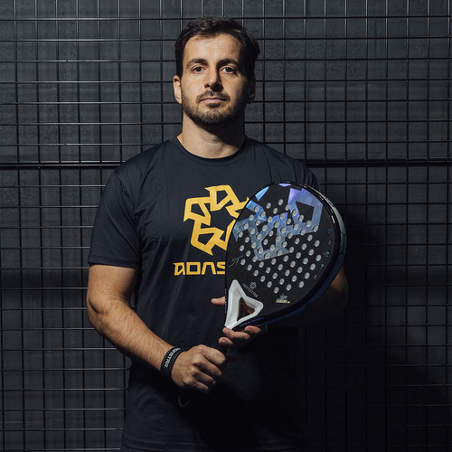 Raquete Padel Adastra Taurus 2.0 Carbono 3k Stefano Flores
