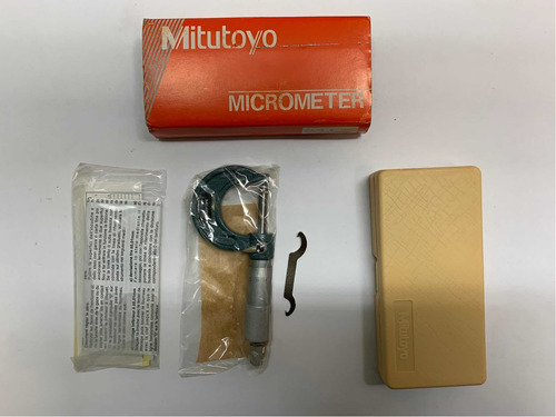 Micrometro Análogo Mitutoyo 0-25 Mm