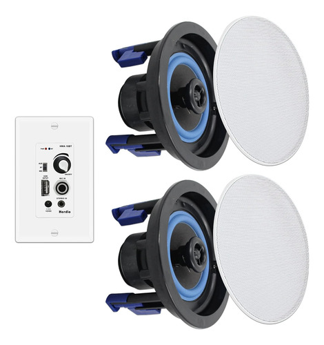 Altavoces De Techo Bluetooth 4 160w Empotrables Pares