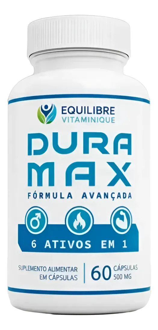 Dura Max 60 Cápsulas - Fórmula Masculina Dura Max Chega Amanhã