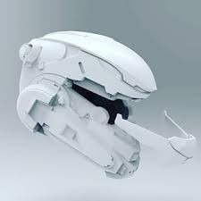 Plano Casco Halo 5 Anibis, Xbox Playstation Pepakura