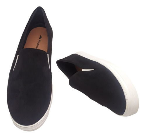 Imagem 6 de 7 de Tenis Feminino Slip On Numeração Especial Confort Envio 24hs