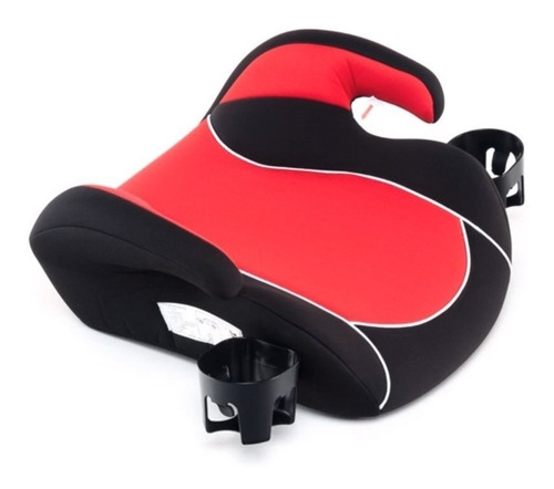 Booster OK Baby Booster sin respaldo negro y rojo