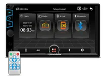 Comprar Central Multimídia 2 Din Mp5 7 Pol Bt Usb Sd Aux Roadstar