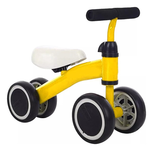Bicicleta De Equilibrio Infantil Sin Pedales 4 Llantas 