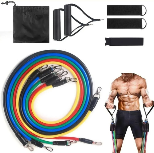 Bandas De Resistencia Power Gym Crossfit Ejercicio En Casa