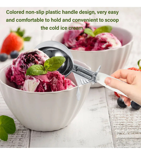Práctica Cuchara De Helado De Frutas De Acero Inoxidable