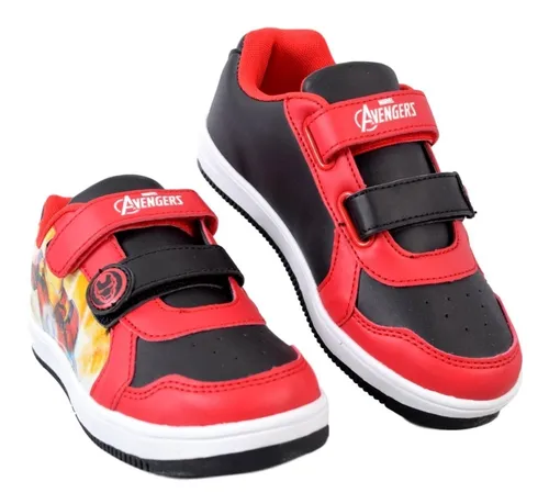 Zapatilla Niño Marvel Casual Iron Man Avengers Super Héroe