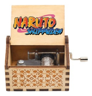 Caja Musical Naruto Shippuden - Blue Bird Opening 3. Madera