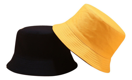 Sombrero De Pescador De Algodón De Doble Cara Para Exteriore