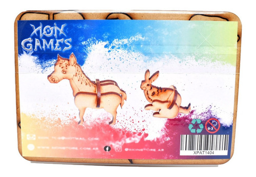 Imagen 3 de 5 de Para Armar - Xion Games Cartoons - Caballo Y Conejo
